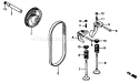 Part Location Diagram of 14751ZL8000 Briggs and Stratton Spring, Valve